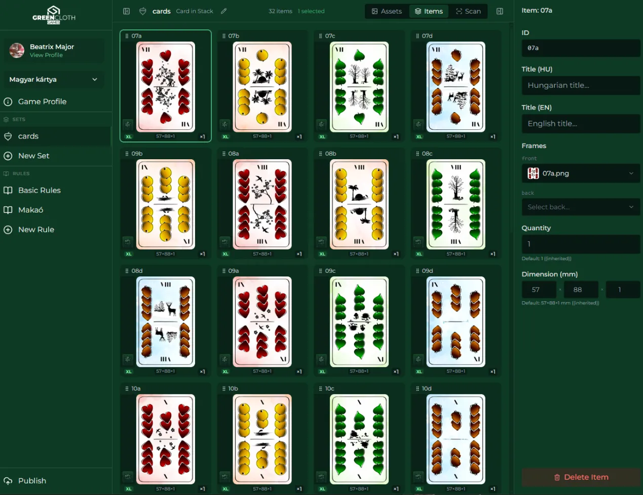 Builder editor